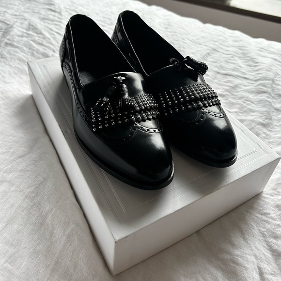 Celine patent leather loafer w studs - Picture 2 of 6